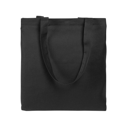 Сумка "Element" из хлопка для покупок, 180 г, черный