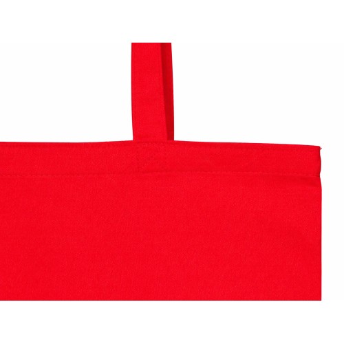 Сумка «Твил» из хлопка, 210 г/м2, красный