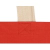 Сумка для шопинга Steady из хлопка с парусиновыми ручками, 260 г/м2, красный (P)