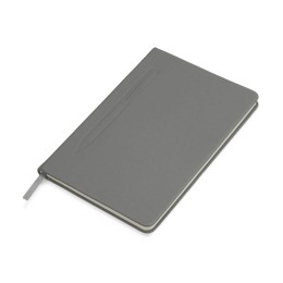 Блокнот А5 "Magnet" 14,3*21 с магнитным держателем для ручки, серый