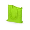 Сумка для шопинга Carryme 140 хлопковая, 140 г/м2, зеленое яблоко
