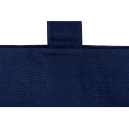 Сумка с широким дном и боками, синий