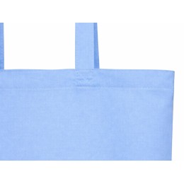 Сумка «Твил» из хлопка, 210 г/м2, голубой