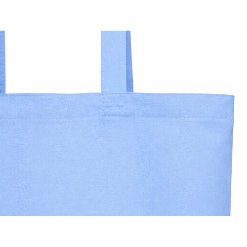 Сумка «Твил» из хлопка, 210 г/м2, голубой