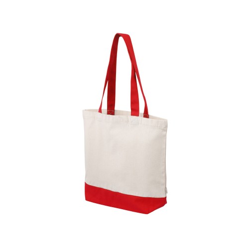 Сумка для шоппинга Cotton из переработанного хлопка 280 г, красный