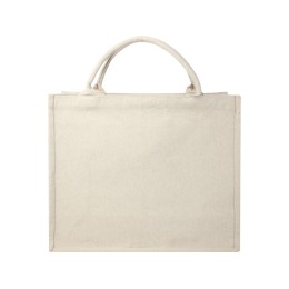Page эко-сумка для книг из переработанного материала Aware™ плотностью 500 г/м² - Бежевый