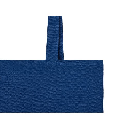 Шоппер Basio из переработанного хлопка 280 г, синий