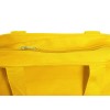 Сумка на молнии Zipper из хлопка 280 г c карманом на молнии спереди, желтый