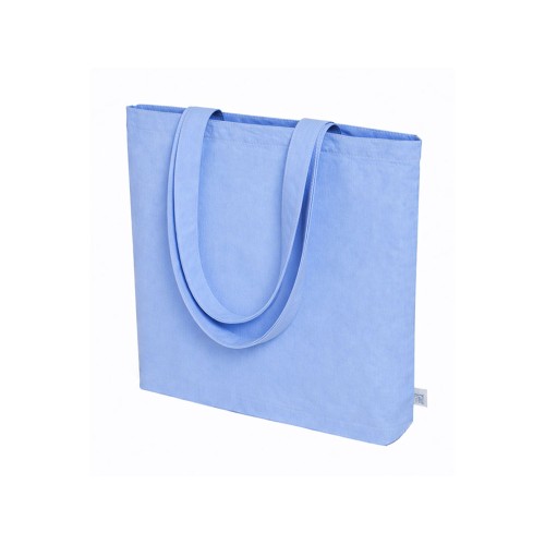 Сумка «Твил» из хлопка, 210 г/м2, голубой