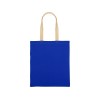 Сумка для шопинга Twin двухцветная из хлопка, 180 г/м2, синий/натуральный