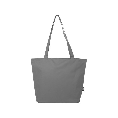 Panama эко-сумка на молнии из переработанных материалов по стандарту GRS объемом 20 л - Серый