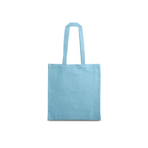 MARACAY. Сумка с переработанным хлопком, голубой меланж