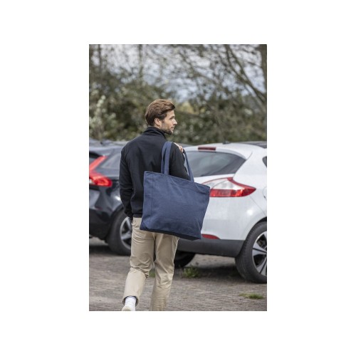 Weekender эко-сумка из переработанного материала Aware™ плотностью 500 г/м² - Бежевый