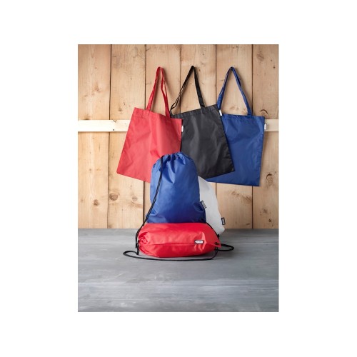 Эко-сумка Sai из переработанных пластиковых бутылок, темно-синий