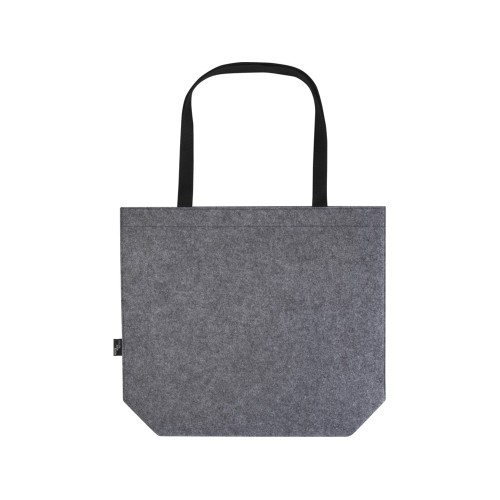 Эко-сумка фетровая «Felta» с широким дном , серый