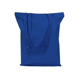 Складывающаяся сумка Skit из хлопка на молнии, синий