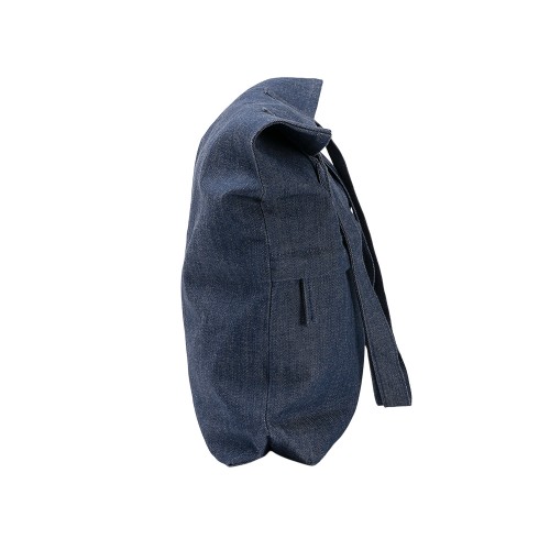 Сумка из переработанной джинсовой ткани Крик (Kirk), синий