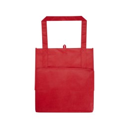 Liberty эко-сумка с прочным днищем объемом 6 л из нетканого материала, переработанного по стандарту GRS, красный