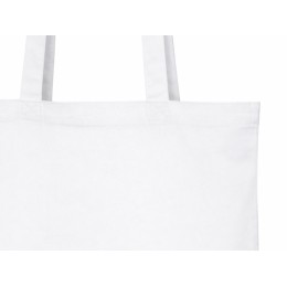 Сумка «Твил» из хлопка, 210 г/м2, белый