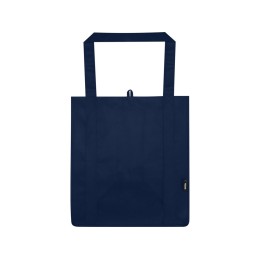 Liberty эко-сумка с прочным днищем объемом 6 л из нетканого материала, переработанного по стандарту GRS, синий navy