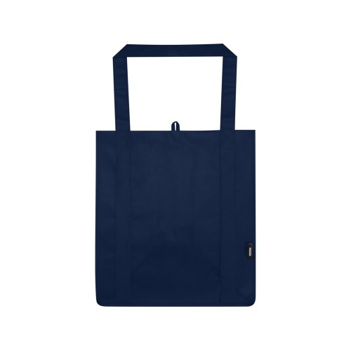 Liberty эко-сумка с прочным днищем объемом 6 л из нетканого материала, переработанного по стандарту GRS, синий navy