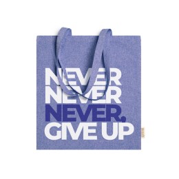 Сумка RIVOLI из 100% переработанного хлопка, королевский синий