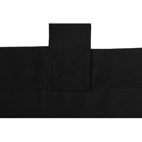 Сумка Fixy из переработанного хлопка с фиксирующей эластичной лентой, черный