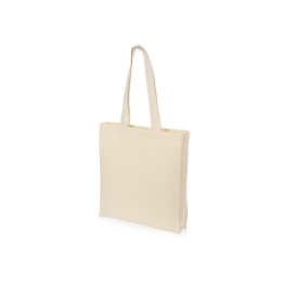 Сумка Donny из хлопка с донной складкой и парусиновыми ручками, натуральный (Р)