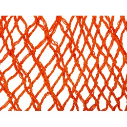 Авоська Dream М "old style" 15 литров с кожаными ручками, оранжевый (5)