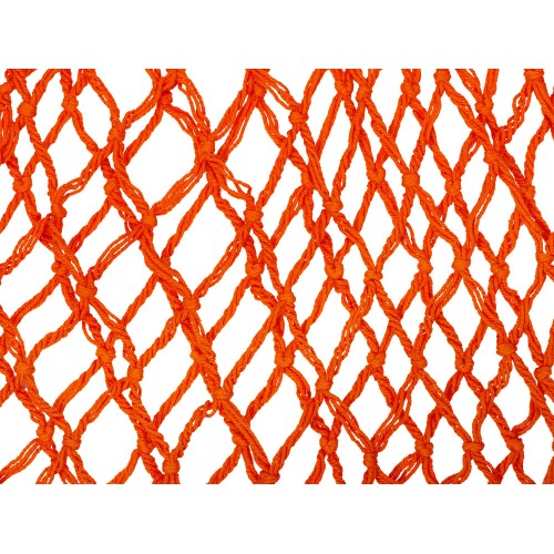 Авоська Dream М "old style" 15 литров с кожаными ручками, оранжевый (5)