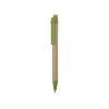 Блокнот А6 «Write and stick» с ручкой и набором стикеров, зеленое яблоко