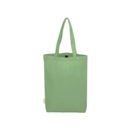 Сумка Fixy из переработанного хлопка с фиксирующей эластичной лентой, зеленое яблоко