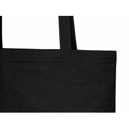 Сумка «Твил» из хлопка, 210 г/м2, черный