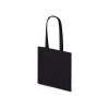 Шоппер Basio из переработанного хлопка 280 г, черный