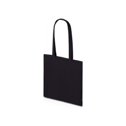 Шоппер Basio из переработанного хлопка 280 г, черный