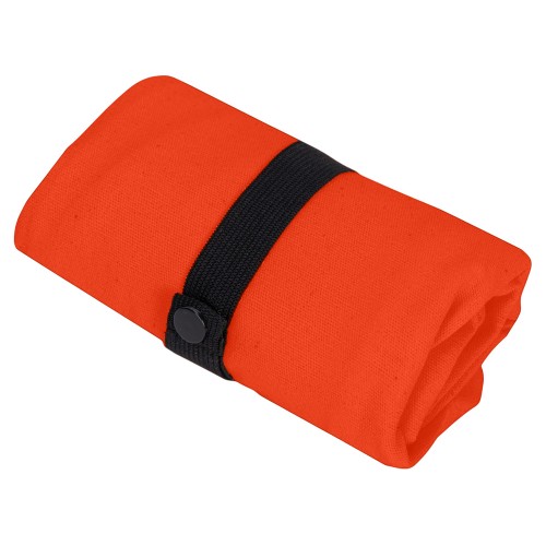 Сумка Fixy из переработанного хлопка с фиксирующей эластичной лентой, оранжевый