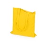 Сумка для шопинга Carryme 140 хлопковая, 140 г/м2, желтый