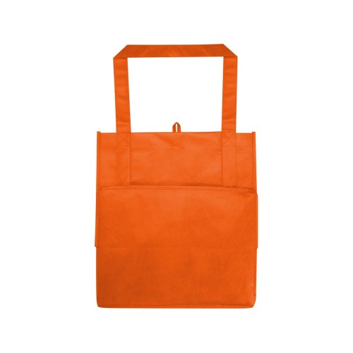 Liberty эко-сумка с прочным днищем объемом 6 л из нетканого материала, переработанного по стандарту GRS, оранжевый