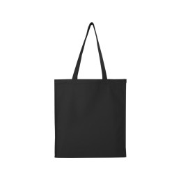 Florida эко-сумка с ластовицей плотностью 270 г/м² - сплошной черный