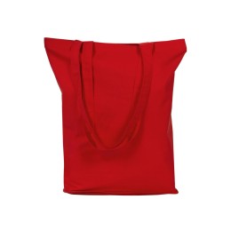 Складывающаяся сумка Skit из хлопка на молнии, красный