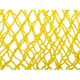 Авоська Dream М "old style" 15 литров с кожаными ручками, желтый (7)