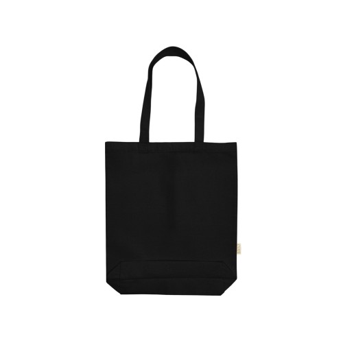 Сумка Fixy из переработанного хлопка с фиксирующей эластичной лентой, черный