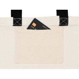 Сумка для шоппинга Cotton из переработанного хлопка 280 г, черный