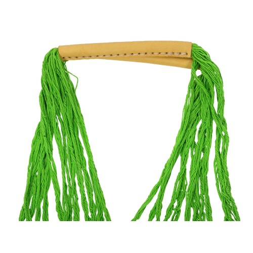 Авоська Dream L наплечная 25 литров с кожаными ручками, яблоко (9)