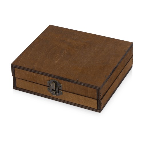 Набор аксессуаров для вина «Бомонт», коричневый замочек