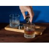 Набор для виски и коктейлей на подставке из дуба «Savour»