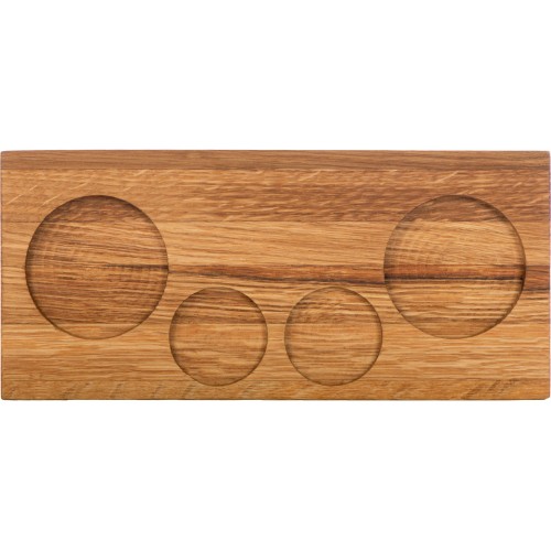 Набор для виски и коктейлей на подставке из дуба «Savour»