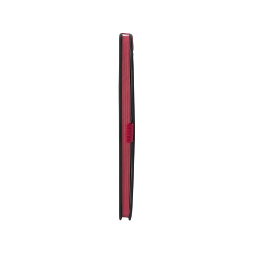 Блокнот Color edge A5, черный/красный