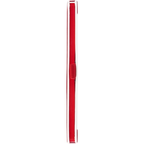 Блокнот "ColorNote White", твердая обложка A5, 80 листов, белый с красным