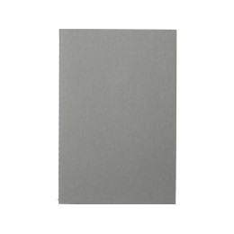 Блокнот "Monet", гибкая обложка A5 из моющегося крафта, 32 листа, серый
